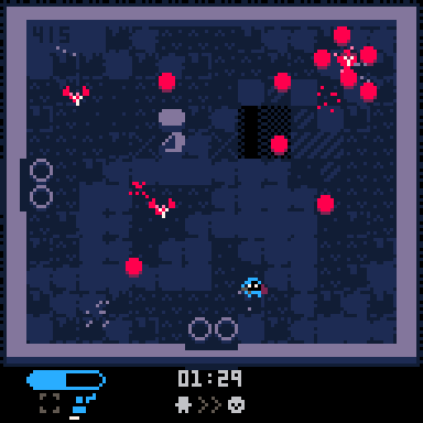 Dice Hunters blue player gameplay