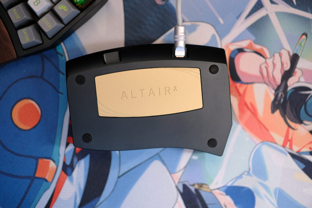 Altair-X rear with weight