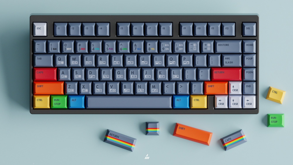 Render of KAT Retrobytes on blue background