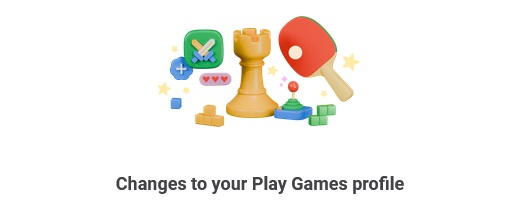 Google Play Store email banner showing gaming icons