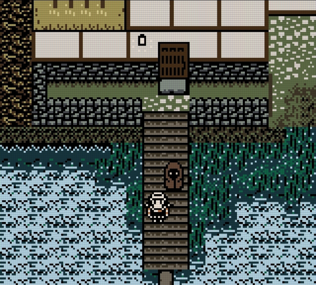 The Elder Scrolls Travels: Morrowind screenshot showing character in town