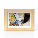 digital photo frame on white background