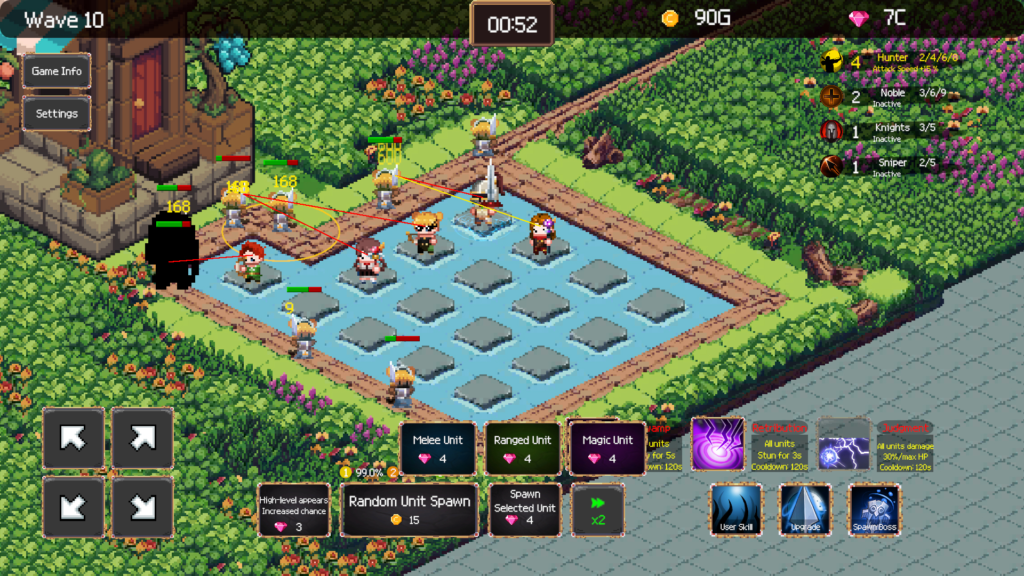 Hero 2048 Wave 10 boss all-black sprite