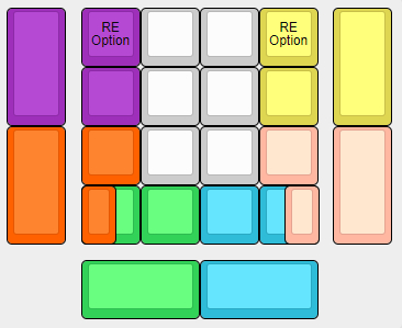 Vault 16 layout options