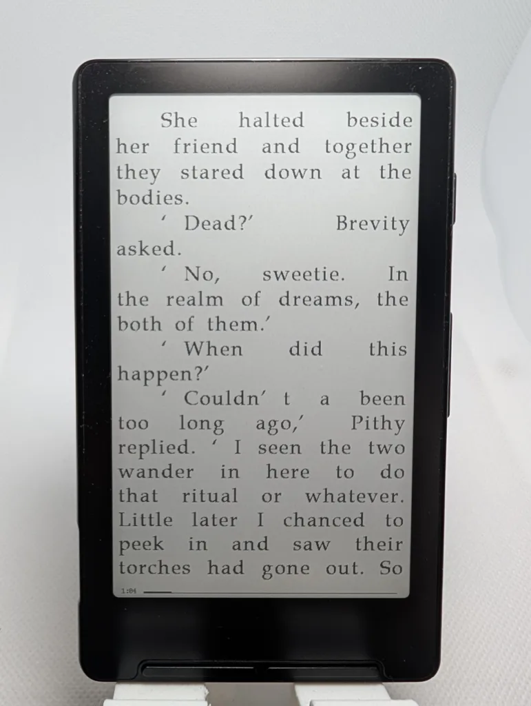 Xteink X4 extra spaces on non-system fonts