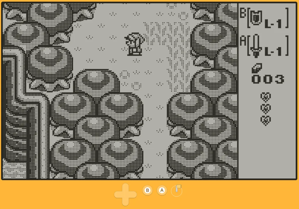 CrankBoy screenshot showing Zelda