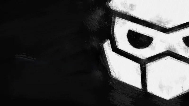 Redot Engine logo on dark background with brush strokes