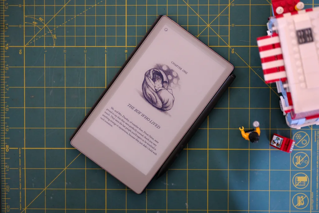 reMarkable Paper Pro showing Harry Potter