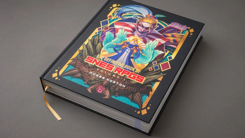 Cover of The Definitive Book of SNES RPGs from Bitmap Books