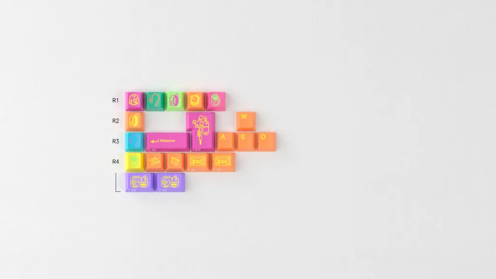 GMK Windbreaker novelties