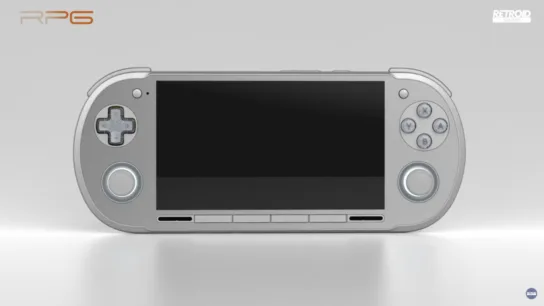 Retroid Pocket 6 render in silver