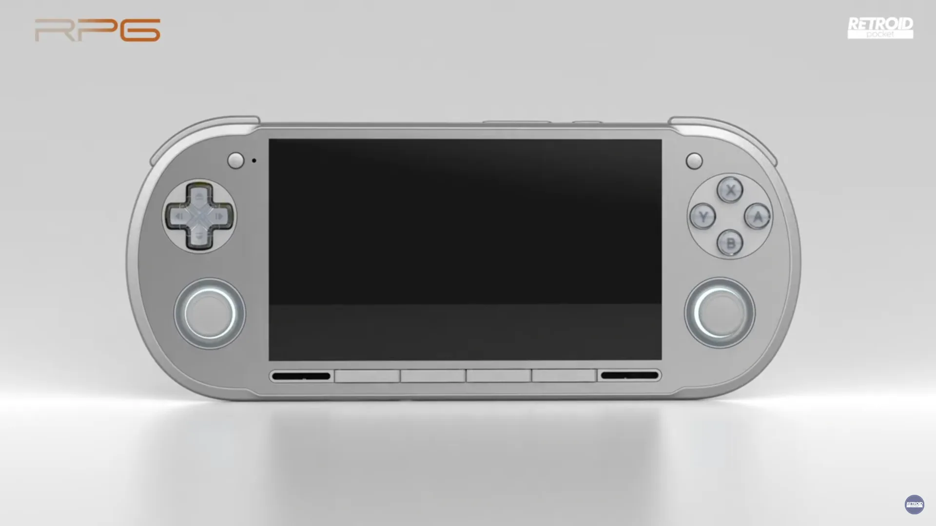 Retroid Pocket 6 render in silver