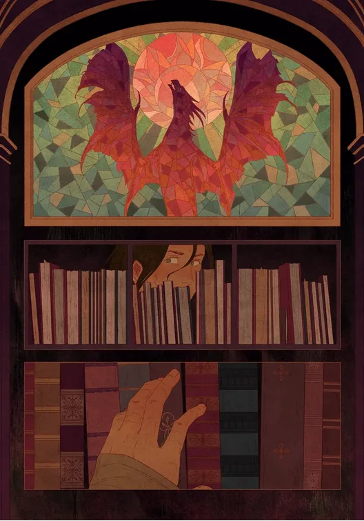 War and the Maiden sample page