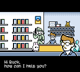 Buck and the Cursed Cartridge screenshot showing beginning of game