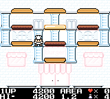 BurgerTime Deluxe screenshot showing start of level