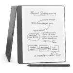 Kindle Scribe on white background