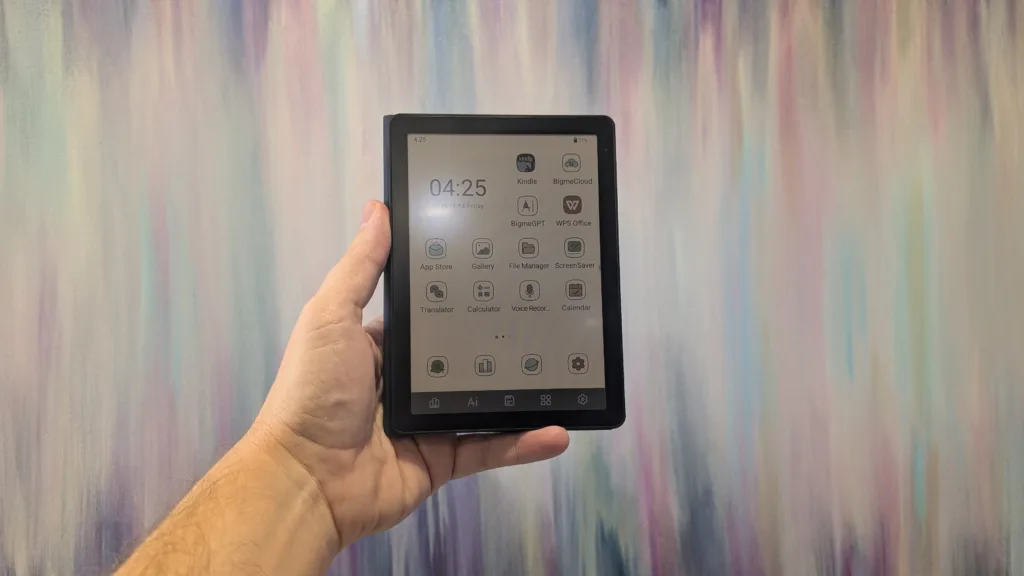 Bigme B6 Color no front light