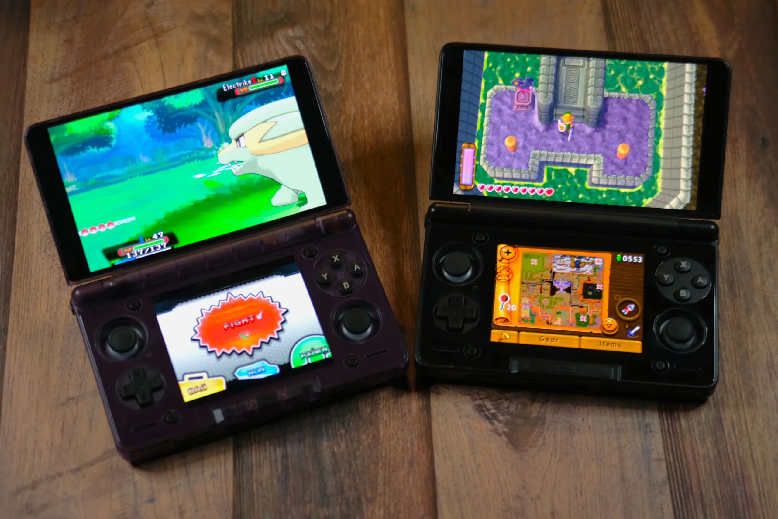 Ayn Thor in two different colors