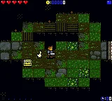 Roguecraft screenshot showing first map