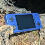 blue MagicX One 35 resting on tree