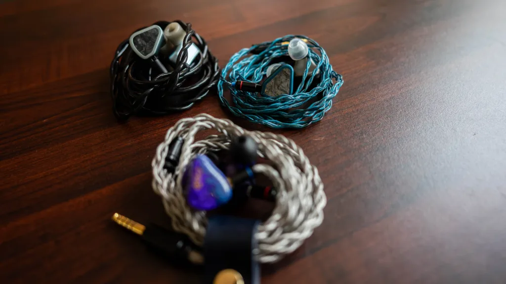 Symphonium Titan and Giant in focus, Cano Cristales blurred