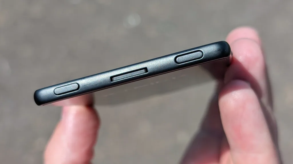 Top buttons and SD card slot of the Xteink X3