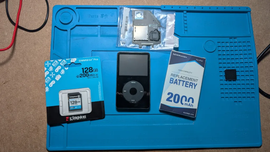 parts needed to upgrade the iPod Video